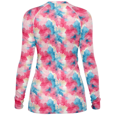 Chokefish™ Long Sleeve Rashguard Acid-Wash Woman's Shirt-001